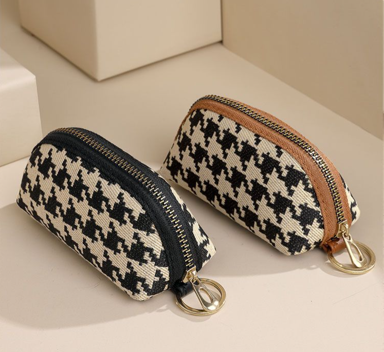 Borsa portachiavi per auto in tela piccola per uomo e donna, universale, grande capacità, semplice, coreana, carina, mini, per la casa_voghion.com