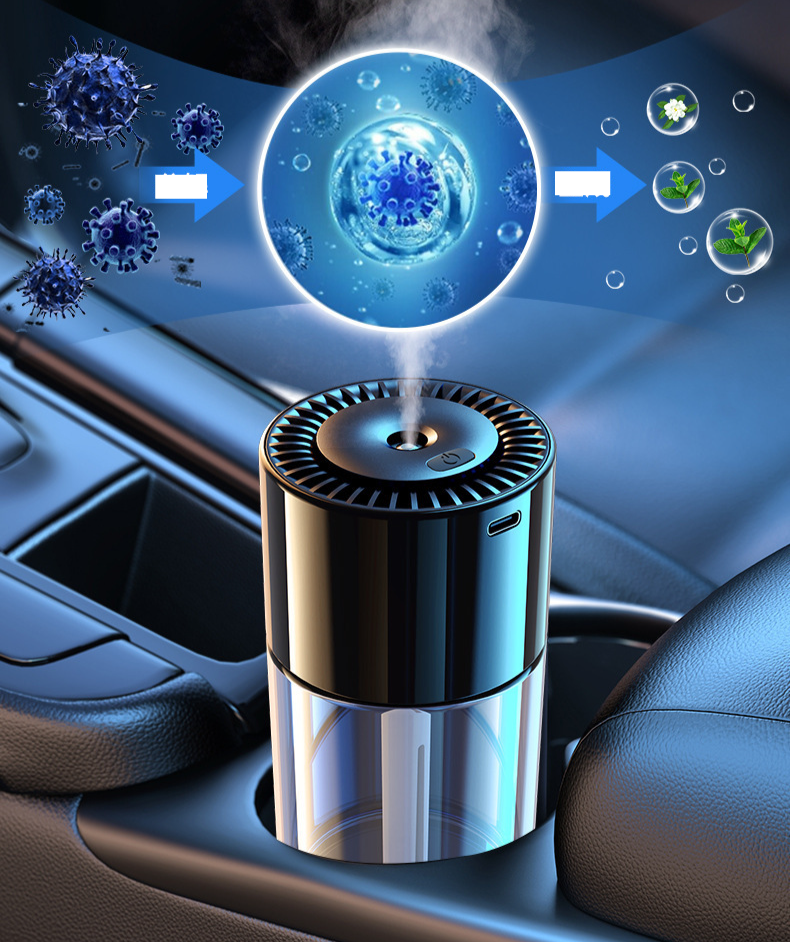 Auto aroomiteraapia masin auto intelligentne tähega laelamp auto parfüümi pihustusniisutaja automaatne deodorantpihusti_voghion.com