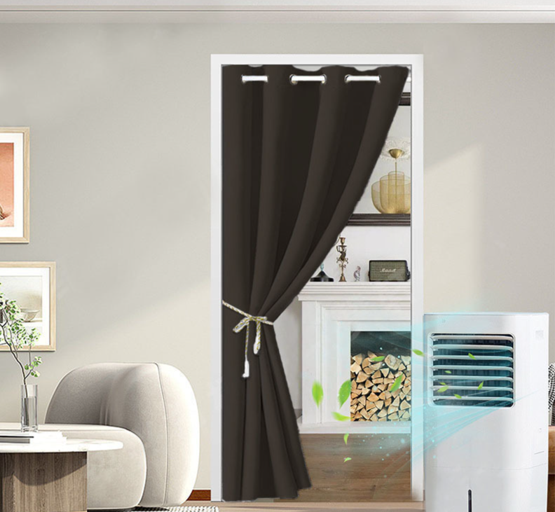 Tende Tenda per porta senza foratura Tenda per porta Privacy per vano porta Corridoio Tenda per porta Aria condizionata Divisorio temporaneo Divisorio per stoccaggio Tenda per porta armadio_voghion.com