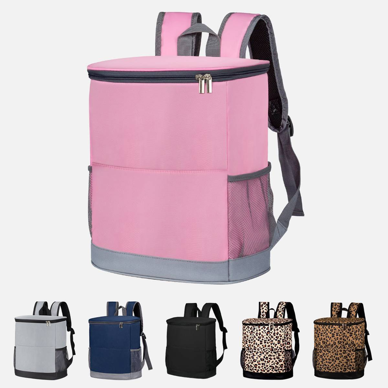 Insulated Backpack Cooler Leakproof Thermal Bag For Camping Beach Work 12-24 Hour Cold Retention_voghion.com