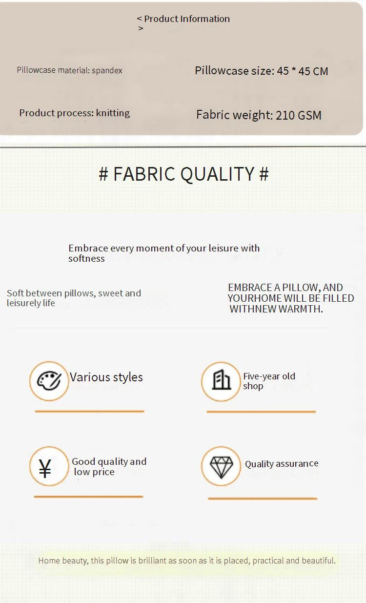 Cuscino rotondo intrecciato a mano - Cuscino per bambini e tappetino decorativo per divano/letto_voghion.com