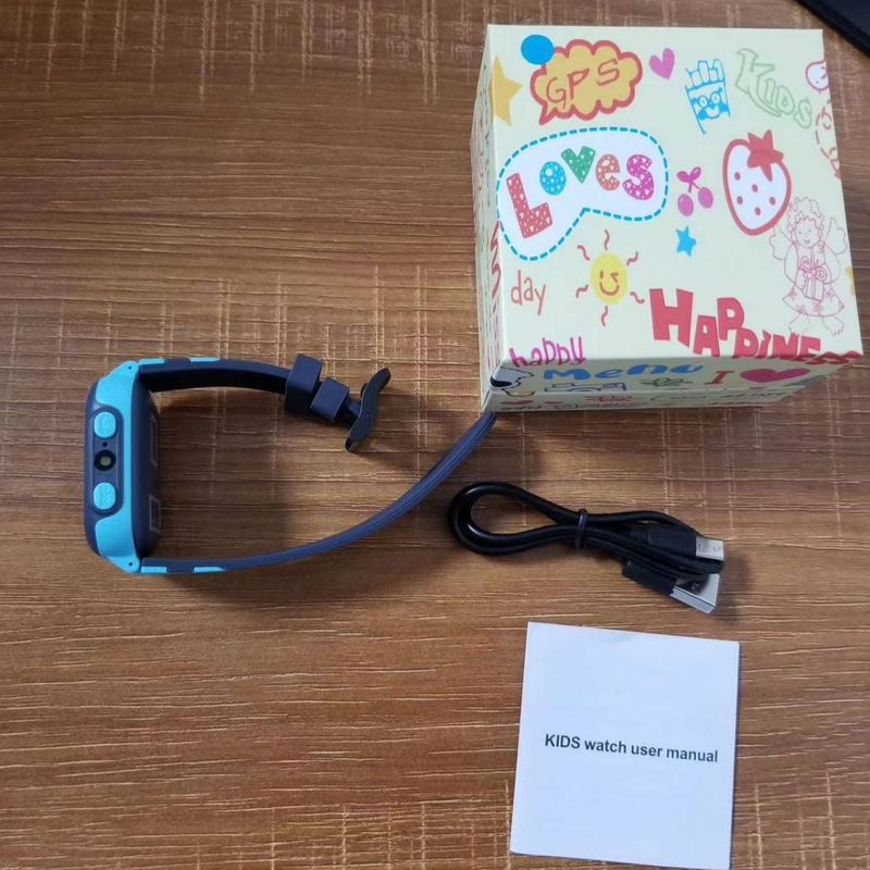 Q15 Kids Smart Watch met SOS-oproep, anti-verlies tracking, camera en led-lampje - Touch- en knopbediening, ondersteuning voor meerdere talen_voghion.com