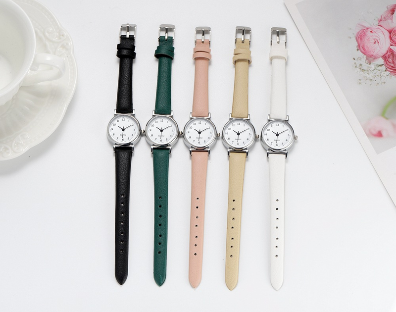 Live classic Instagram forest style digital fashion with minimalist temperament and slim strap small dial student belt_voghion.com