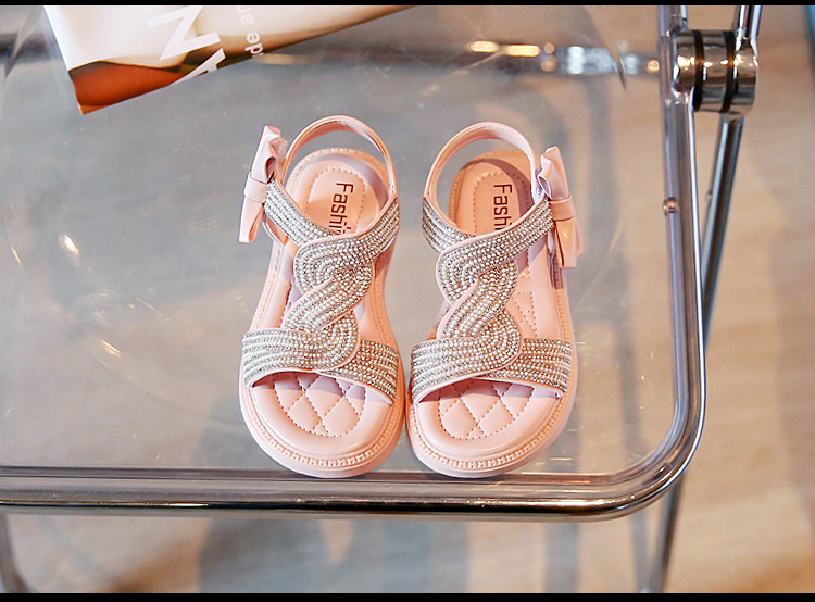 Meedercher Summer 2024 Nei Sandalen: Big Boy Pearl Water Diamond Damen Réimesch Schong Moud Prinzessin Sandalen_voghion.com