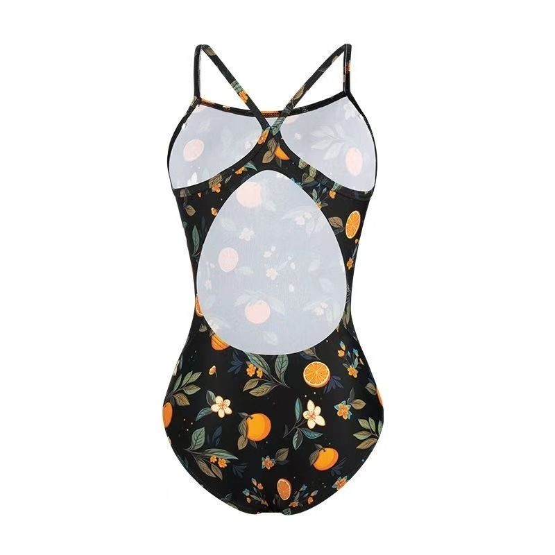 Maillot de bain une pièce pour femme, collection Racing, multicolore, brillant, petite poitrine, sport professionnel, danse, entraînement_voghion.com