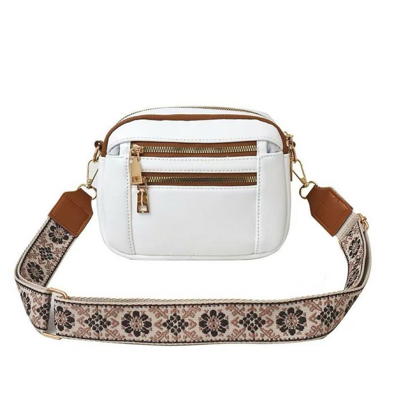 Borsa a tracolla piccola quadrata versatile alla moda con tracolla singola da donna, modello 2025_voghion.com