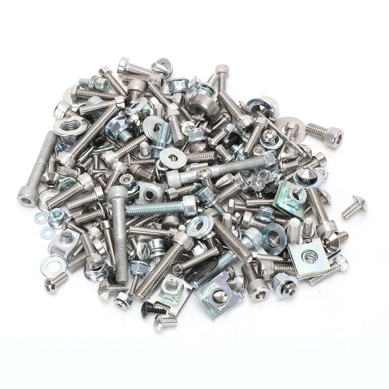 Motosiklet Vida Seti - S/X Model Özelleştirmesi İçin Yüksek Dayanıklı Cıvatalar ve Kaliper Bağlantı Elemanları (7x17x4mm, Tam Set)_voghion.com