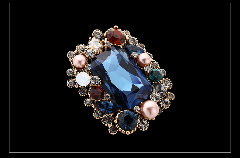 Retro gericht brosche high-end-frauen neue luxus kristall corsage elegante hohe gefühl pin anzug zubehör_voghion.com