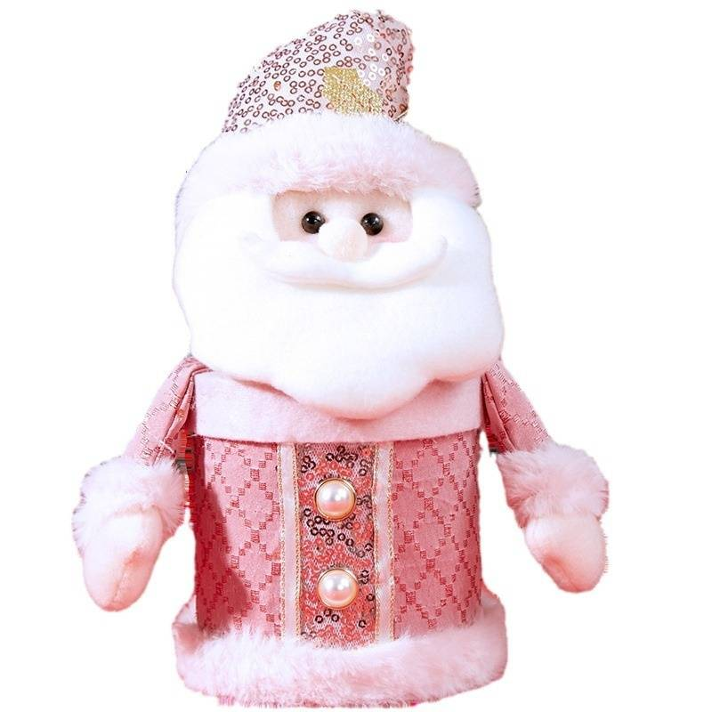 Weihnachtsbonbonglas Geschenkbox Heiligabend Geschenk Kindergeschenk Handgemachte Schneemann Elch Geschenktüte_voghion.com