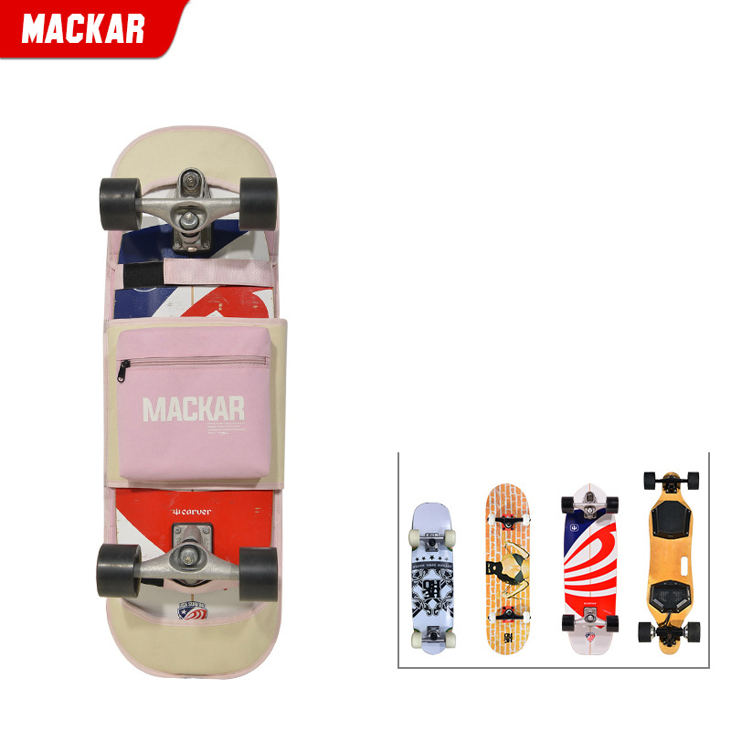 Bagasje og vesker Ny skateboardveske Firehjuls elektrisk skateboard skulderveske surfebrett dobbel klatring sports lettvektsbretttrekk_voghion.com