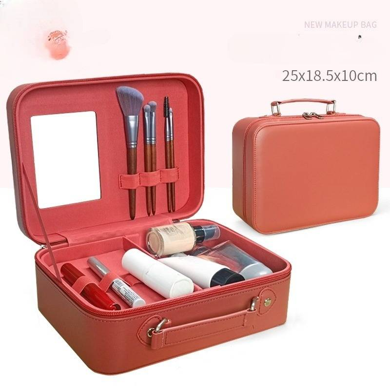 Nouvelle trousse à cosmétiques de style Ins, boîte de rangement de voyage portable et très tendance, grande capacité_voghion.com