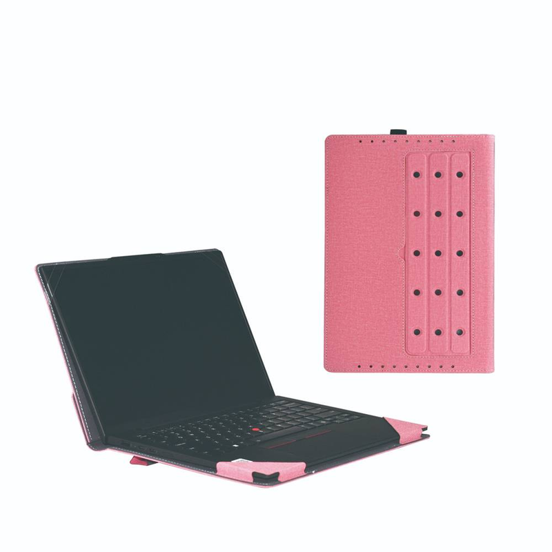 Custodia protettiva per laptop compatibile con Dell XPS 13 9340/9345/9315/9320/9300/9310, in PU, con manicotto in pelle, per notebook._voghion.com