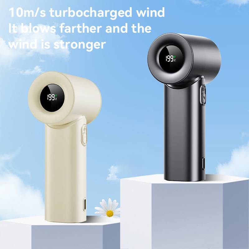 New S3 Outdoor High-speed Handheld Mini Fan With Strong Wind And Brushless Neck-mounted Fan That Can Be Held_voghion.com