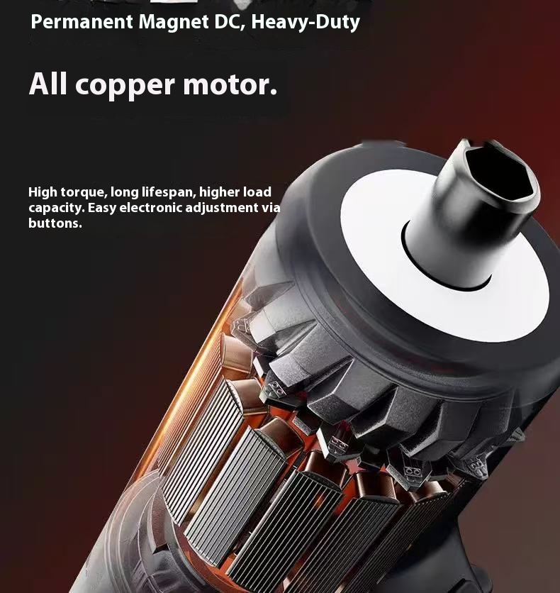 Multi Functional, High Torque, Small, Mini, Self-contained, Rechargeable Electric Screwdriver With Torque For Household Use_voghion.com