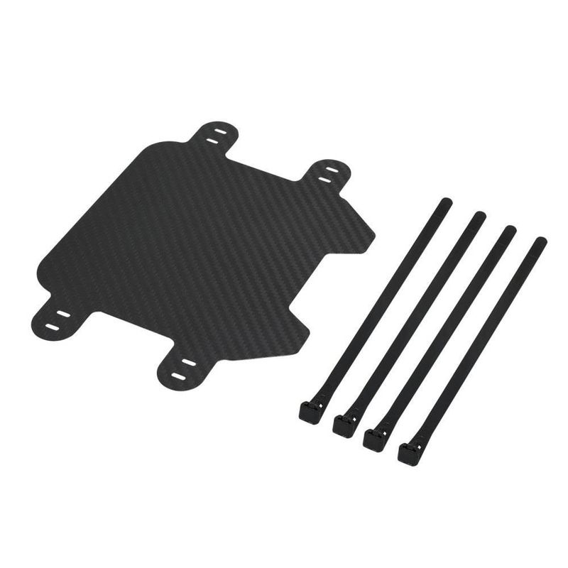 Placa frontal de fibra de carbono para personalizar bicicletas eléctricas todoterreno: ligera y duradera (22,3 x 15 x 1 cm)_voghion.com