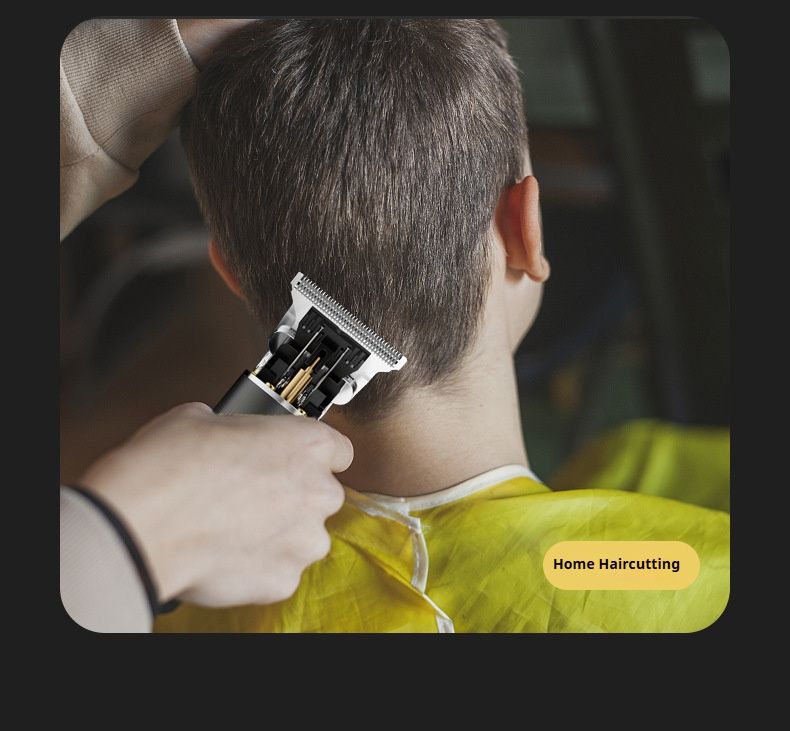 Professioneller Haarschneider – Wiederaufladbarer kabelloser Haarschneider mit LCD-Bildschirm, verstellbaren Kämmen und leisem Motor für Männer, Frauen und Haustiere_voghion.com