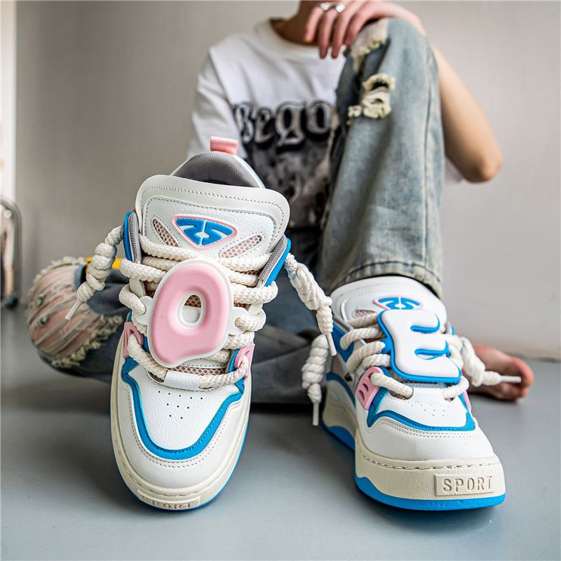 Scarpe da ginnastica casual alla moda coreane da uomo, unisex, stile primavera e autunno 2025_voghion.com