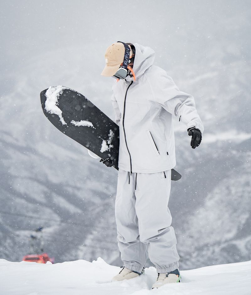 Completo invernale da esterno taglie forti, pantaloni da snowboard per coppie, per donne e uomini_voghion.com