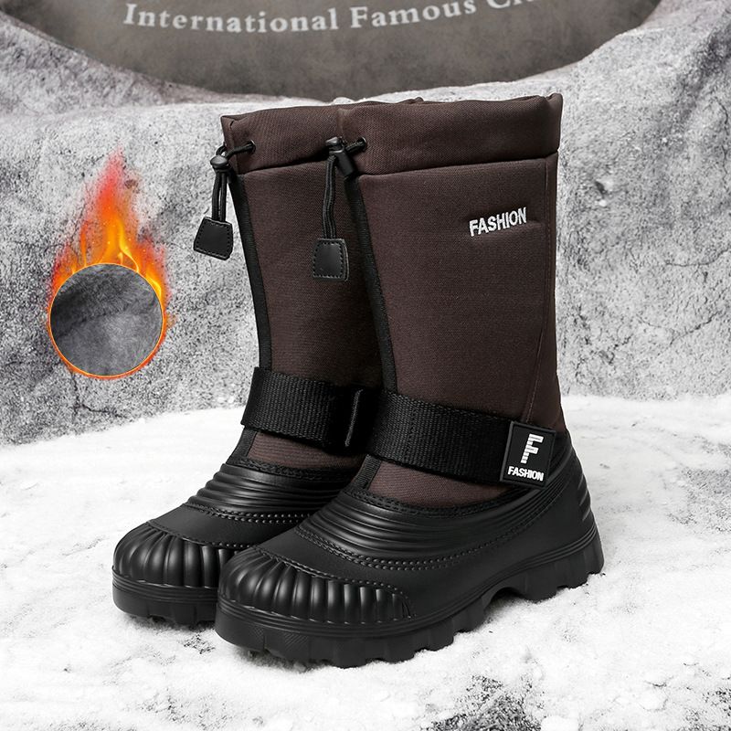 Thickened Outdoor Cotton Boots Versatile_voghion.com