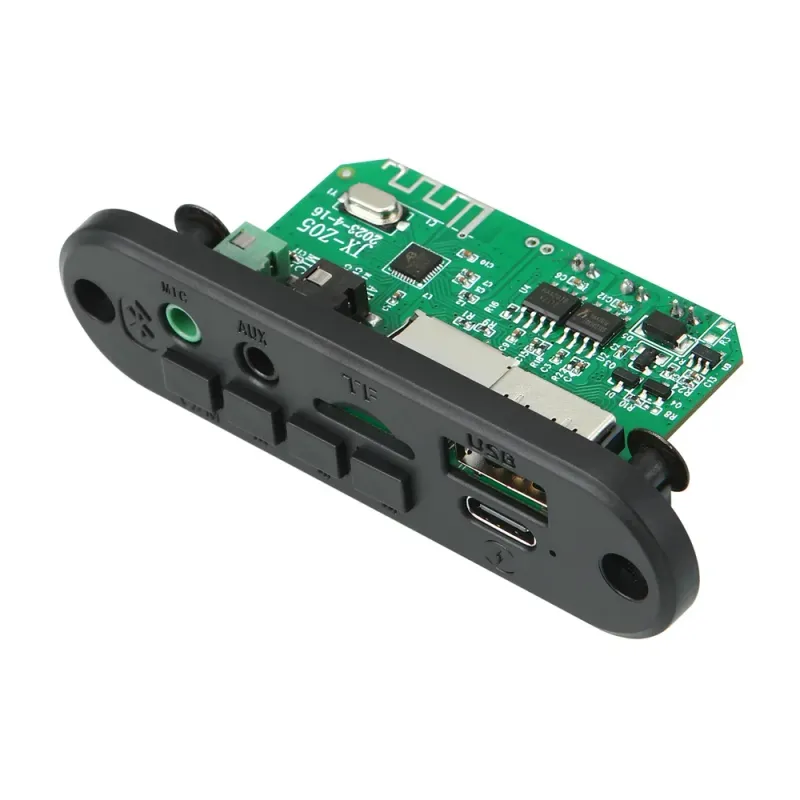 5V DC Wireless Bluetooth DIY MP3 Decoder Board 6W 10W Amplifier Handsfree Music Player Car FM Radio Module TF USB 3.5mm_voghion.com