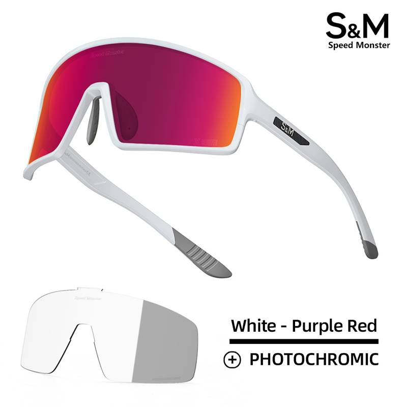 Faarfwiesselbrëll fir Männer/Fraen, Vëlosbrëll mat Fotochrom a Wanddicht, Mountainbike-Stroossebrëll_voghion.com