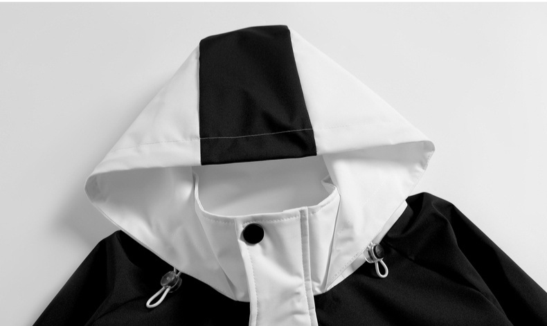 Abbigliamento da uomo Giacca da lavoro di alta qualità con cappuccio Giacca casual ampia di alta qualità Capispalla_voghion.com