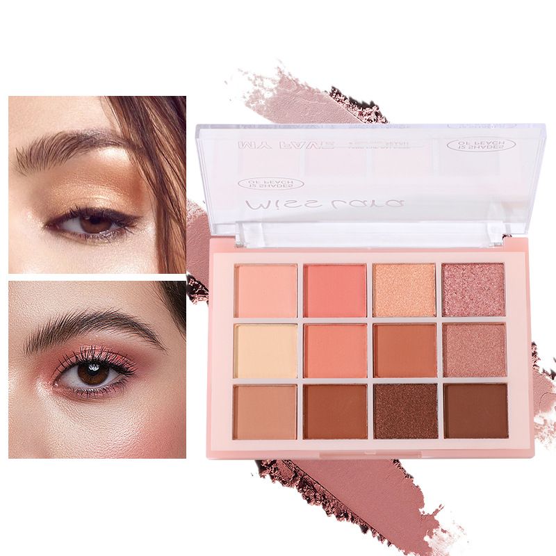 MissLara Earth 12 Color Development Easy To Faint Eye Shadow Plate_voghion.com