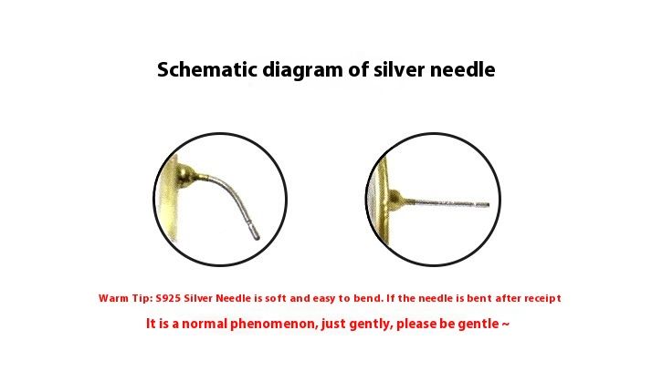 Orecchini in argento con ago freddo e vento, orecchini in argento rotti e intrecciati, nuovi orecchini piccoli e versatili, accessori per orecchini alla moda e di alta qualità_voghion.com