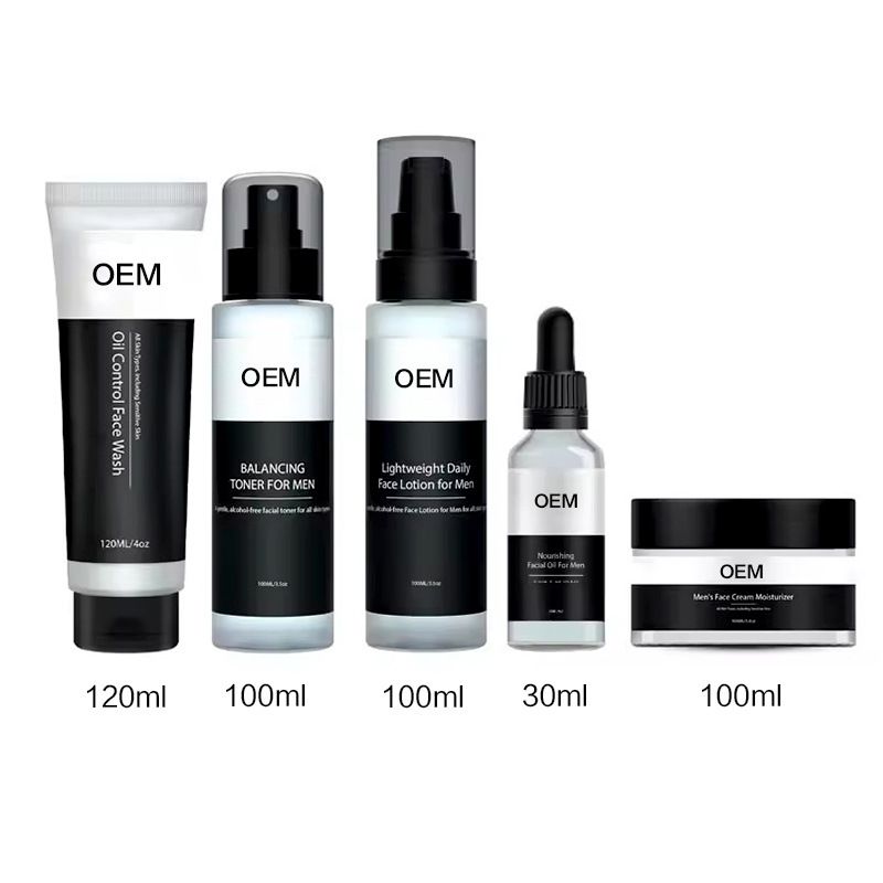Skincare products men's refreshing oil control set, and moisturizing skincare product set_voghion.com