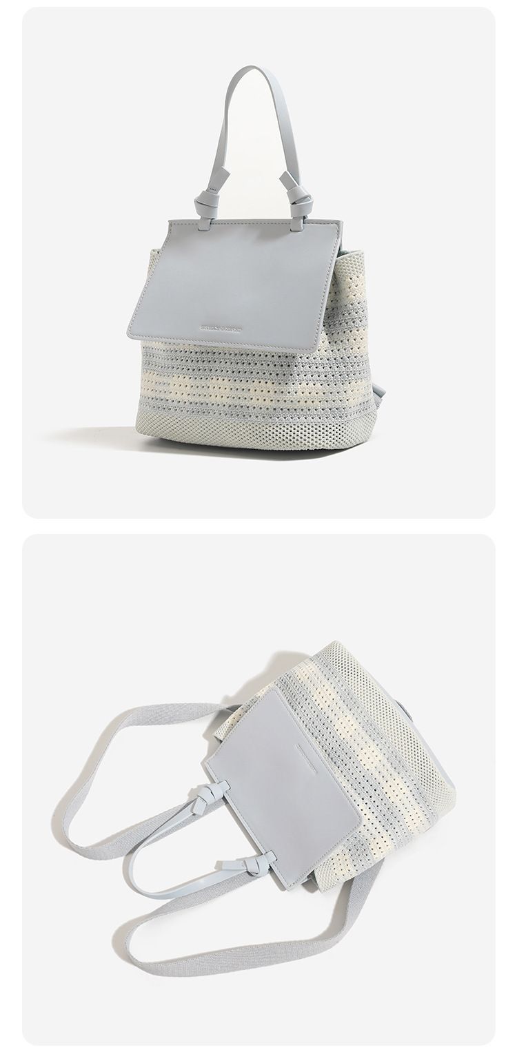 2025 Sommer Neue Weben Rucksack Frauen Stroh Kleine Schultasche Hohl Design Schulter Tasche Mode Hundert Casual Täglichen_voghion.com