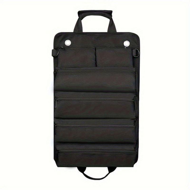Functional Bags Hardware Tool Storage Bag Roll Up Electrician Bag Car Hanging Storage Bag Vehicle Hardware Tool Bag_voghion.com