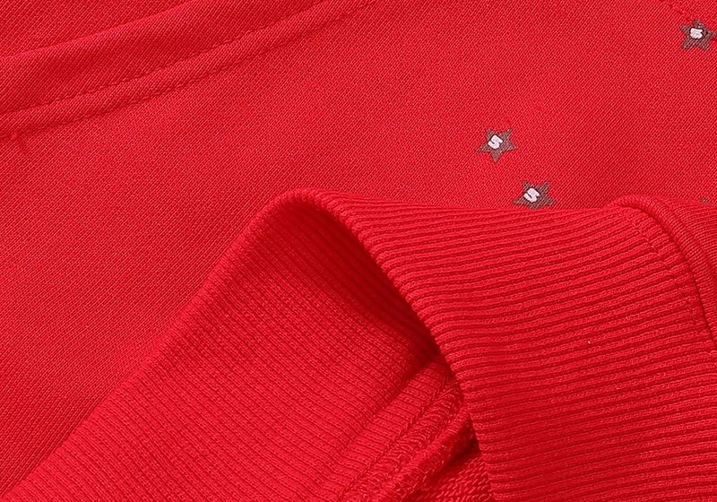 Herrenbekleidung Der gleiche Stil wie Prominente 555555 Spinnennetz-Schaumdruck Hip-Hop-Kapuzenpullover für Männer und Frauen mit lockerem, lässigem Kapuzenpullover_voghion.com