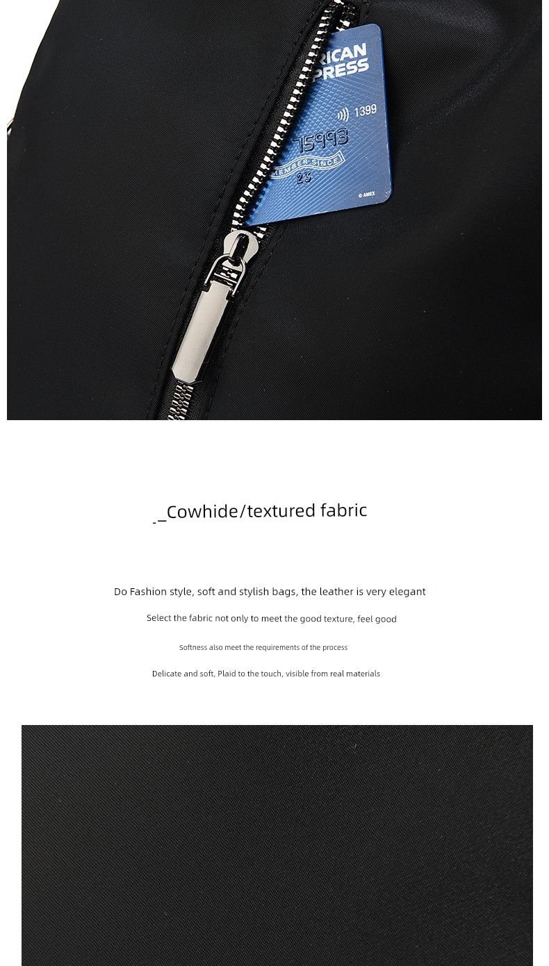 Zaino intellettuale da esterno per autunno e inverno da donna in tessuto Oxford_voghion.com