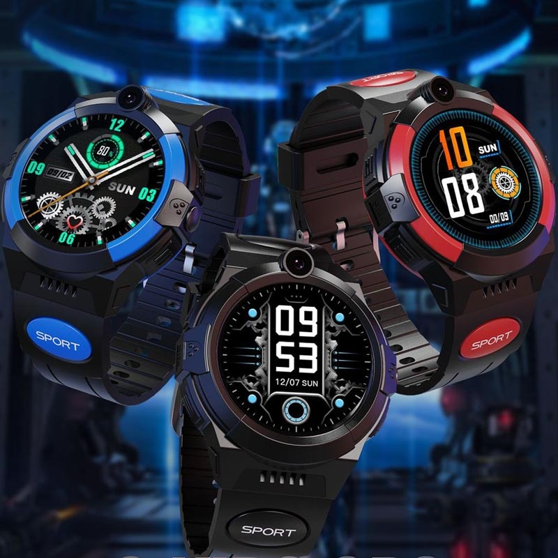 LT32 European Edition 4G wasserdichte Touch-Video-Fotografie GPS-Kindertelefon-Smartwatch (rot)_voghion.com