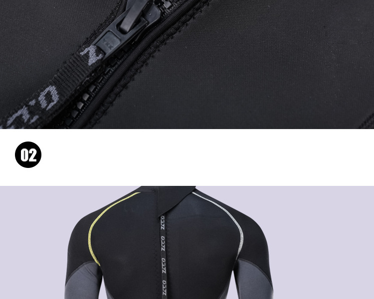 New 1.5mm wetsuit male bodysuit sunblock winter swim warm snorkeling suit swimming jellyfish suit_voghion.com
