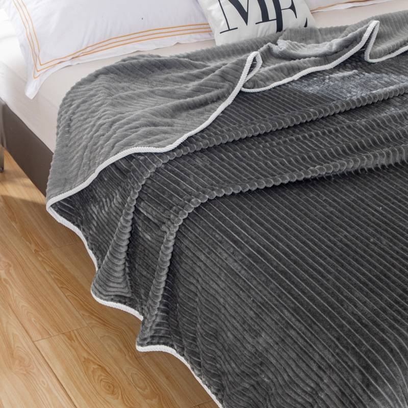 Dubbelzijdig geribbelde magische fleece deken - Ultrazachte winterdeken voor kinderen en volwassenen. Zachte deken voor de kinderkamer. Omkeerbare bedovertrek._voghion.com
