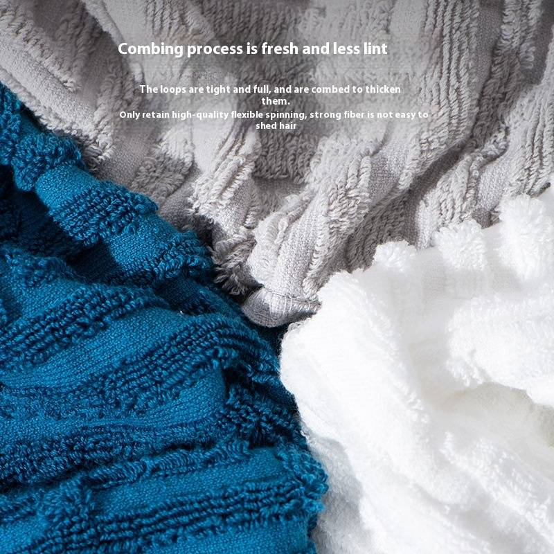 Luxury Hotel Bath Towel Set (2-Pack) - 100% Cotton Extra Thick & Absorbent - Oversized For Couples & Spa Use - Soft & Quick-Drying_voghion.com