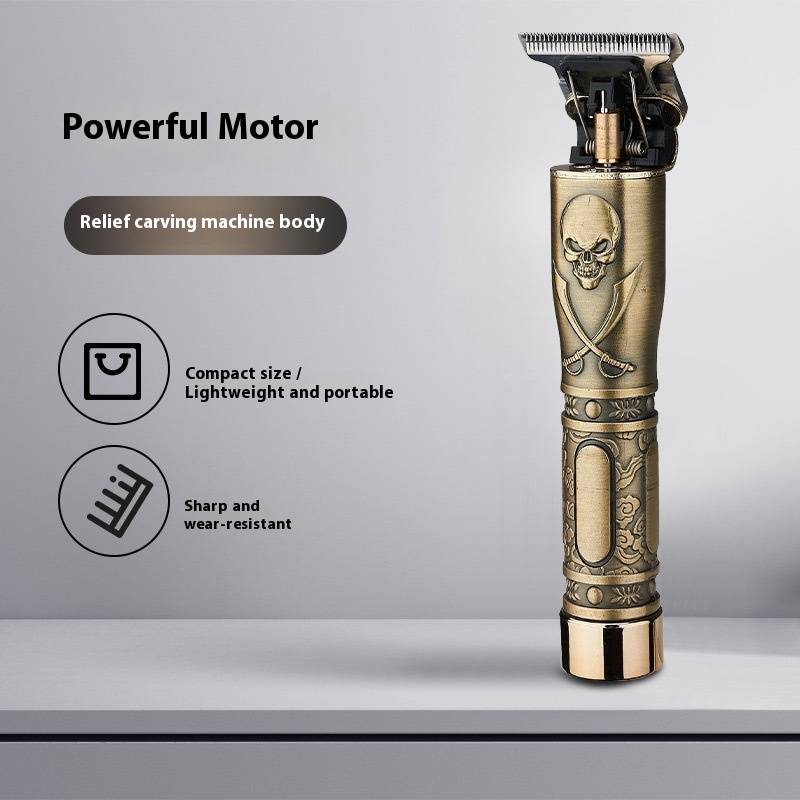 T9 Professional Cordless Hair Clipper - Vintage Style Trimmer For Men’s Fade & Bald Haircuts_voghion.com