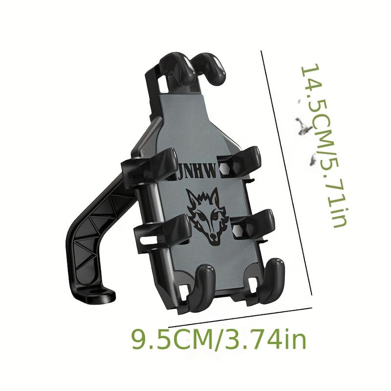 Octopus Grip Motorrad-Telefonhalterung – stoßdämpfend, diebstahlsicher, passend für Elektrofahrräder und -roller_voghion.com