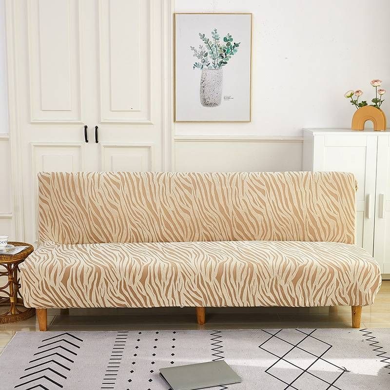 Copridivano elastico, copridivano estensibile a copertura totale, tessuto in poliestere spesso, design senza braccioli, colori a righe e tinta unita_voghion.com