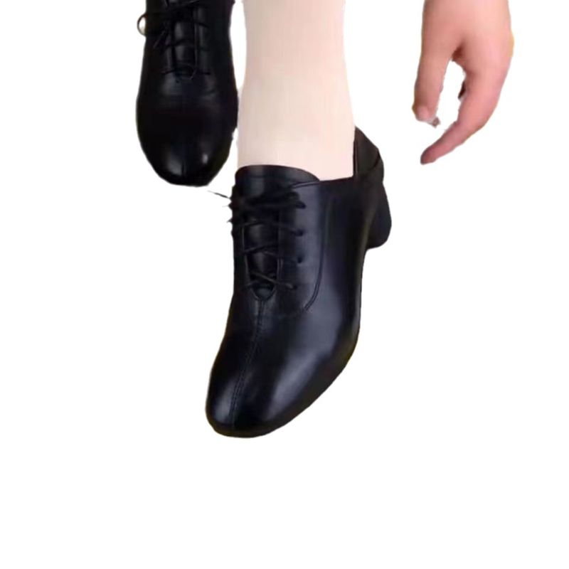 Rough Order Genuine Soft Spring New Style, Fashionable And Versatile Small Leather Mid Heel Deep Mouth Women's Shoes,_voghion.com