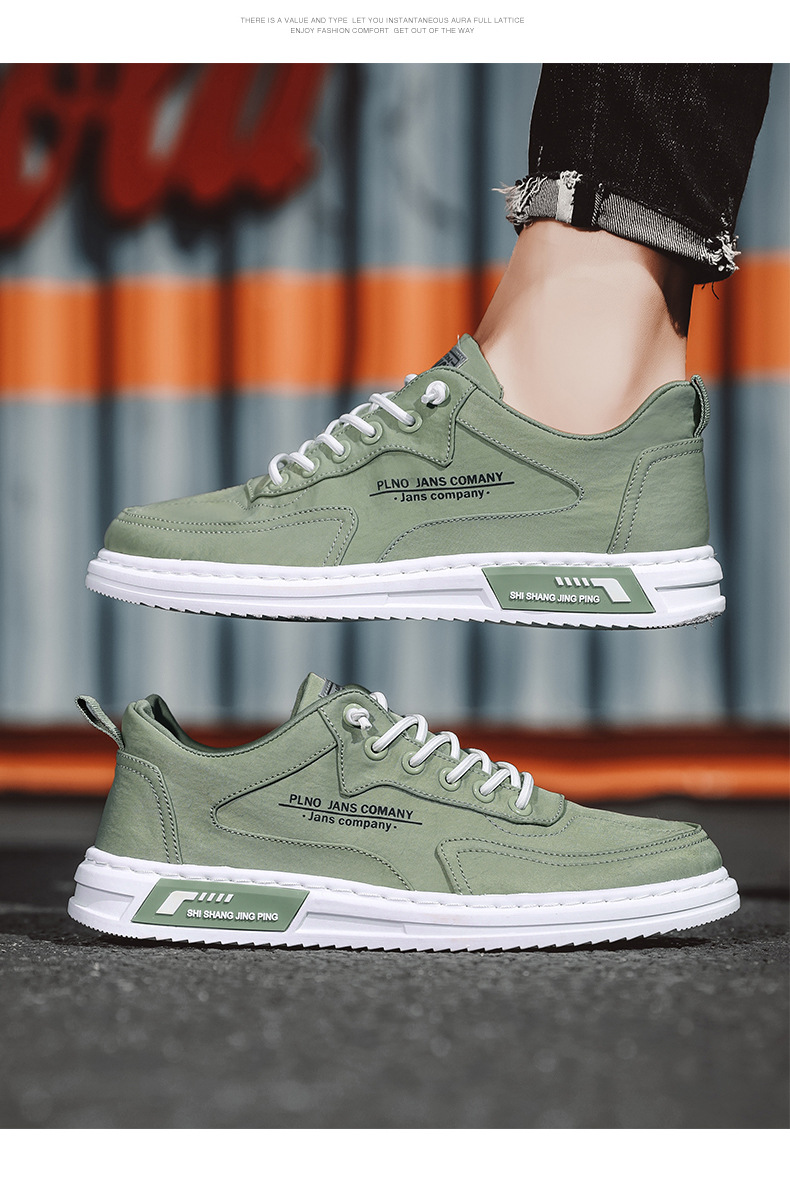 2024 Spring New Breathable Canvas Trendy Versatile Casual Sports Anti slip and Wear resistant Men's Board Shoes_voghion.com