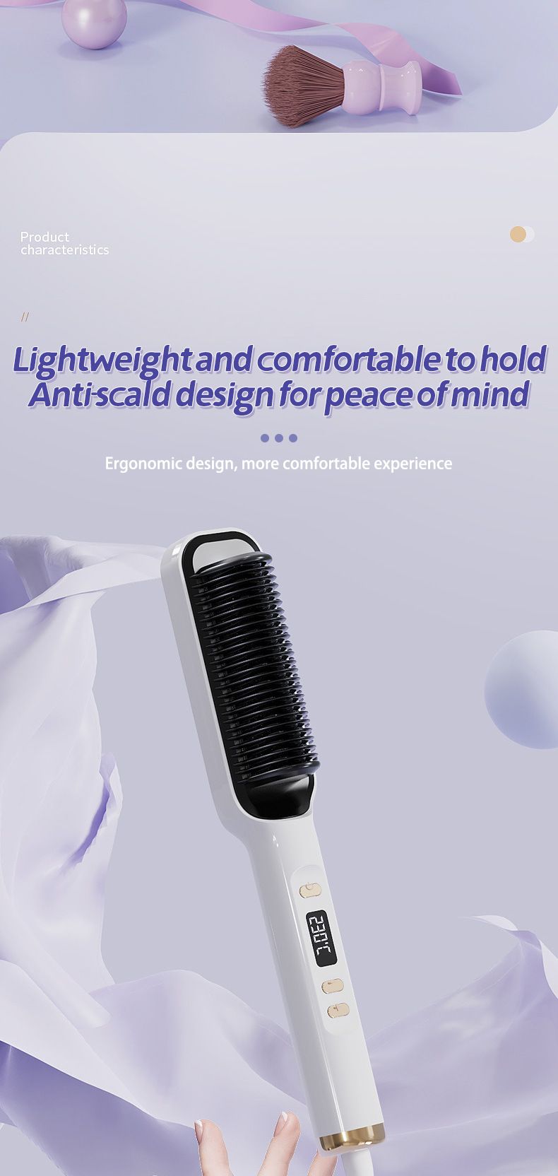 New Direct Negative Ion Straightener Does Not Hurt Hair, Lazy People, Straight and Dual purpose Clipper Electric Curling_voghion.com