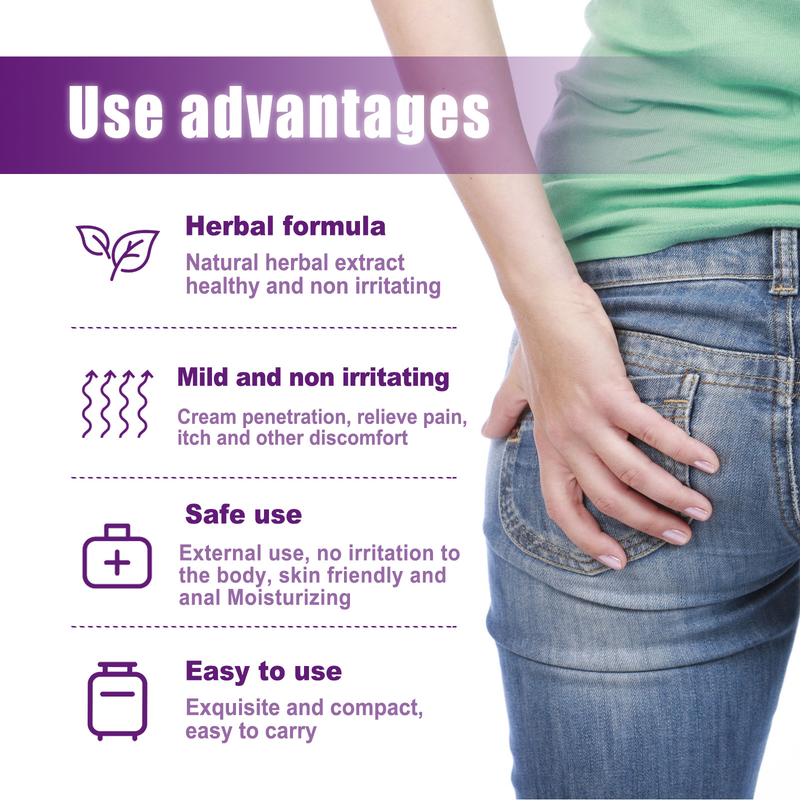 Spray zur Linderung von Schwellungen und Schmerzen Xiaorouqiu Zäpfchen Externes Hämorrhoiden-Anal-Linderungsspray_voghion.com