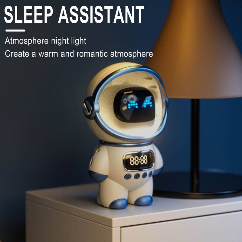 AIEOTT Astronaut Speaker Intelligent Bluetooth Audio Supports Fm Reception_voghion.com