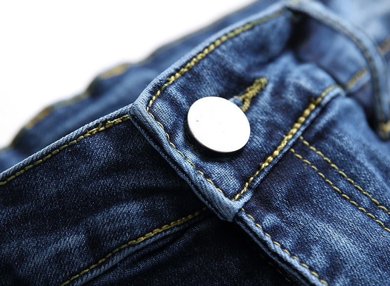 Herrenbekleidung Zerrissene Stretch Jeans Guy_voghion.com