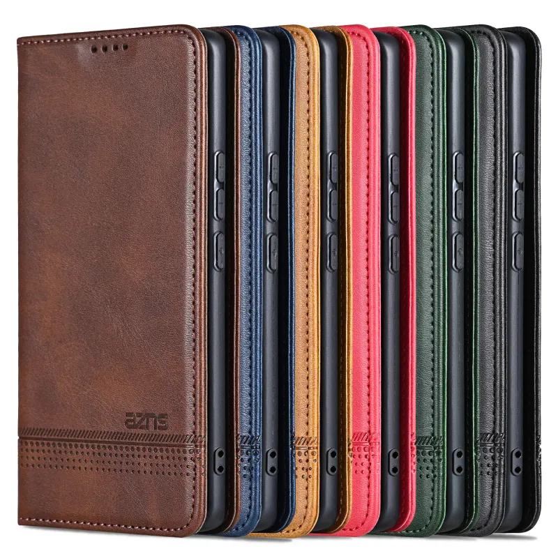 Case for Xiaomi 14T Pro Magnetic Leather Texture Wallet Case Flip PU Stand Soft TPU Book Style Cover for Xiaomi 13T Pro Coque_voghion.com