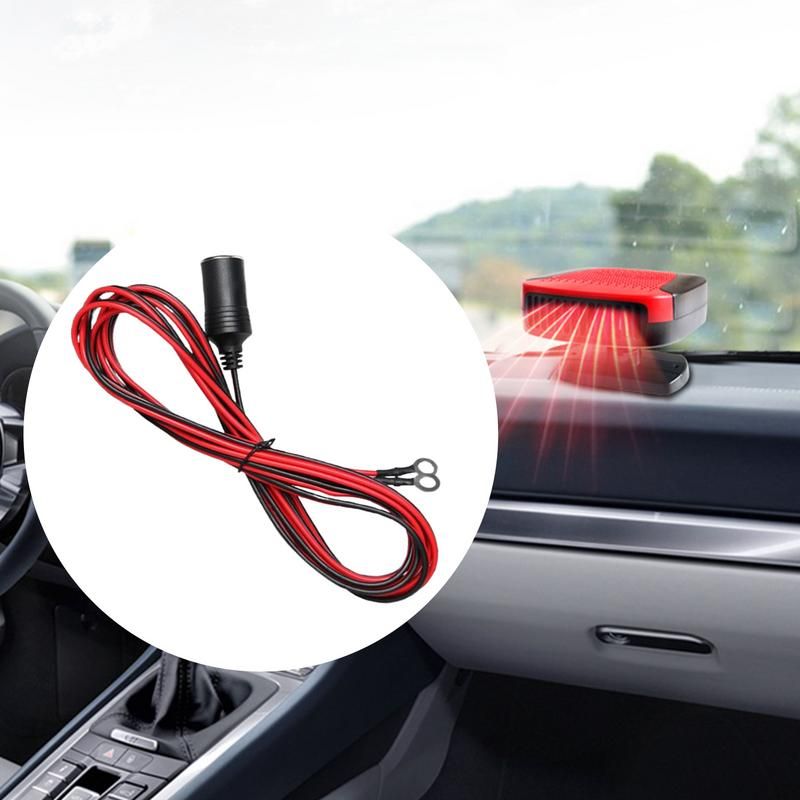 Kiireks kütmiseks 12 V kaasaskantav aknakütteseade, pistikupessa ühendatav 2-ühes kütte-/jahutusventilaator, auto sulatusseade_voghion.com