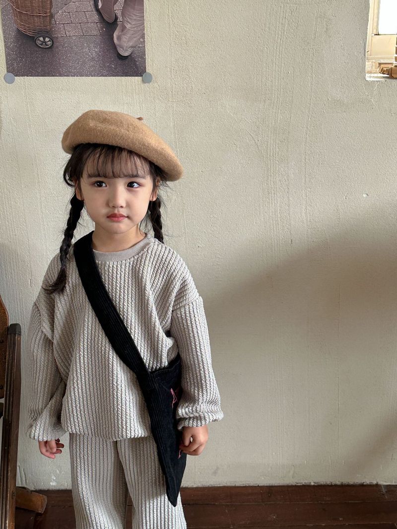 Traje de otoño para niños Prendas de punto para niñas Sudadera con capucha deportiva para niños Ropa de bebé de ocio para primavera y otoño_voghion.com