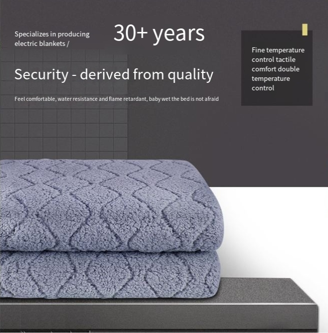 Arctic electric blanket double double control temperature intelligent timing winter mite removal electric mattress warm heating home fixed_voghion.com
